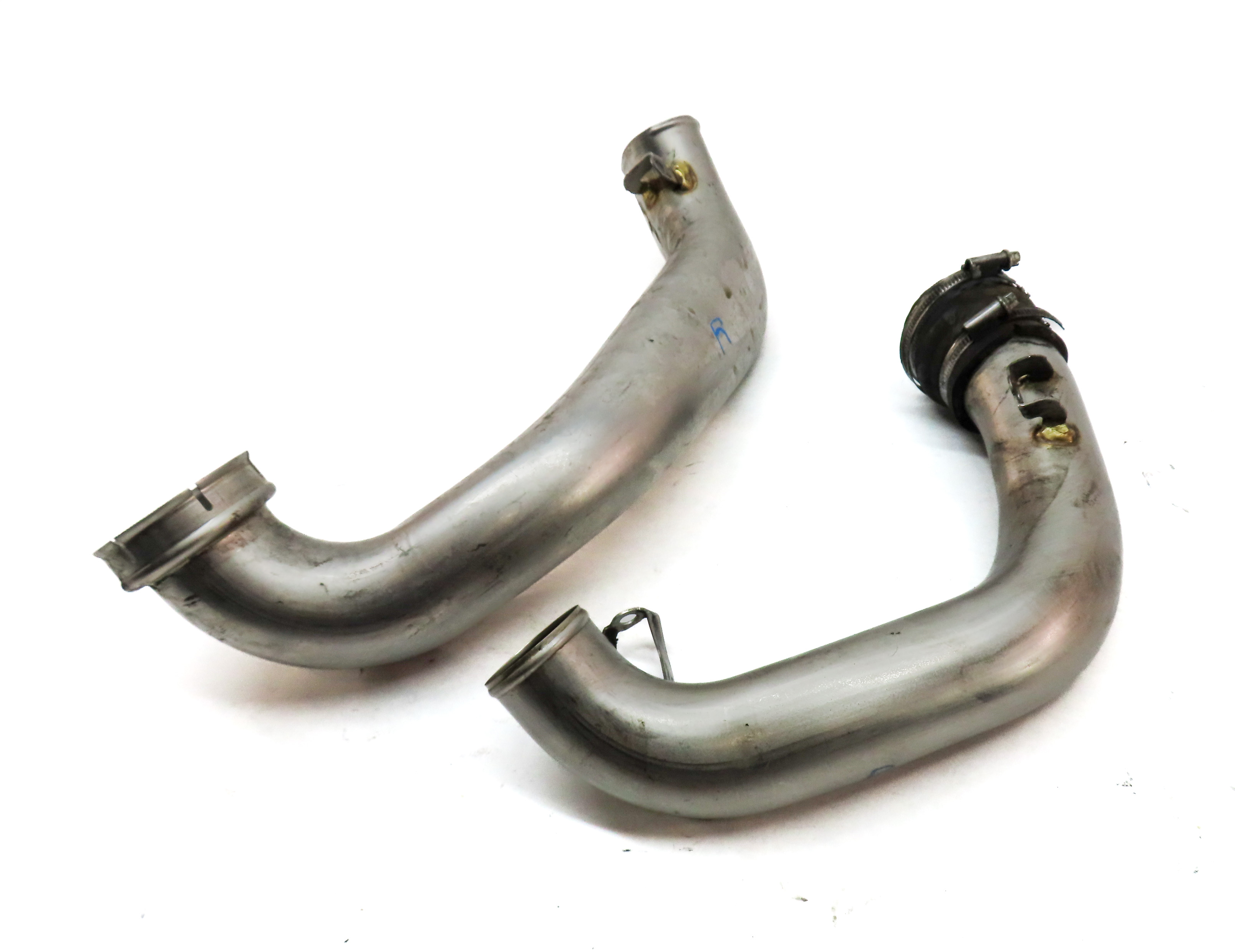 2013 MERCEDES GL450 X166 4.6L (278.928) ENGINE RIGHT AIR INTAKE PIPE HOSE SET/2 — exact item pictured
